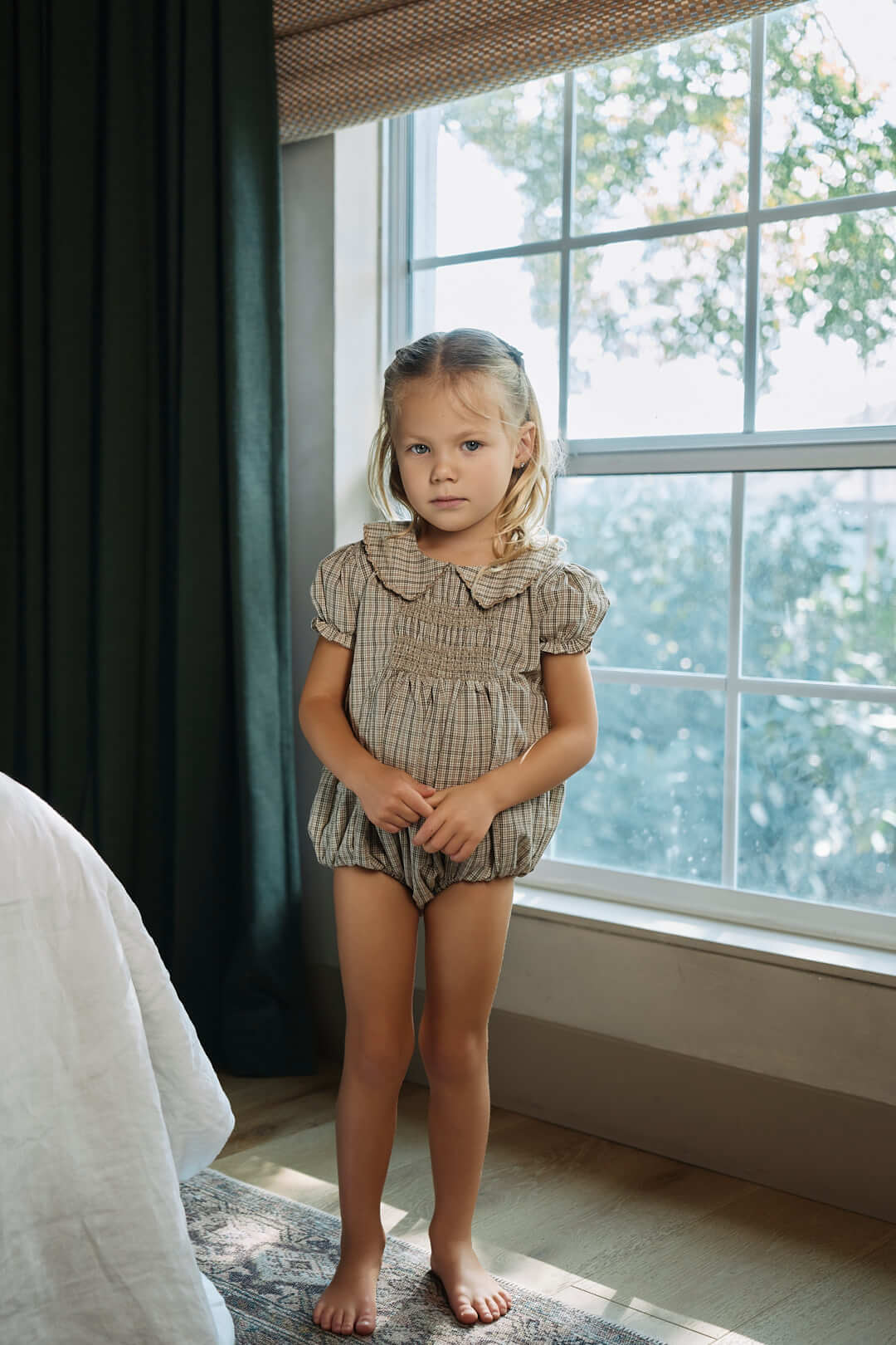 Baby Girl Romper- Heritage Collection