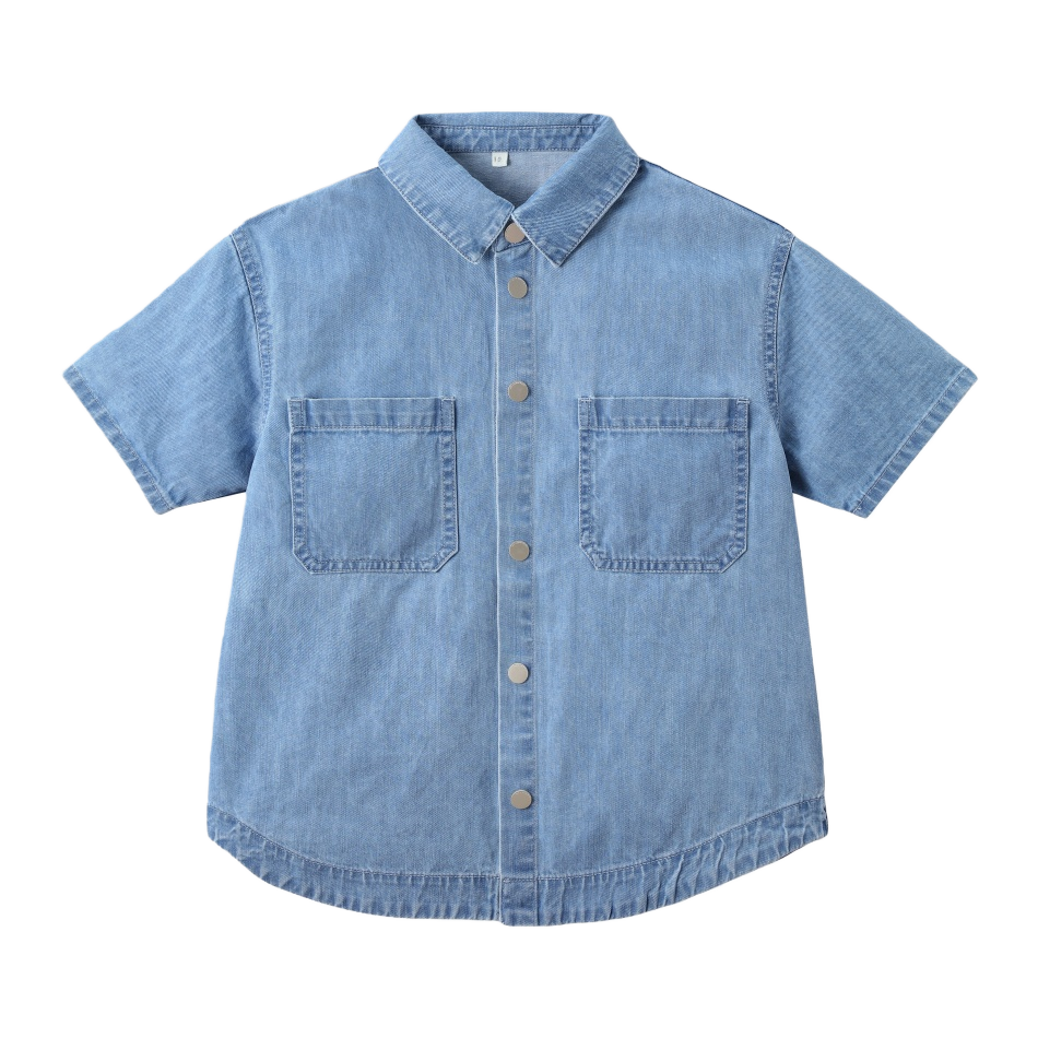 Boy Shirt- Blue Denim Collection