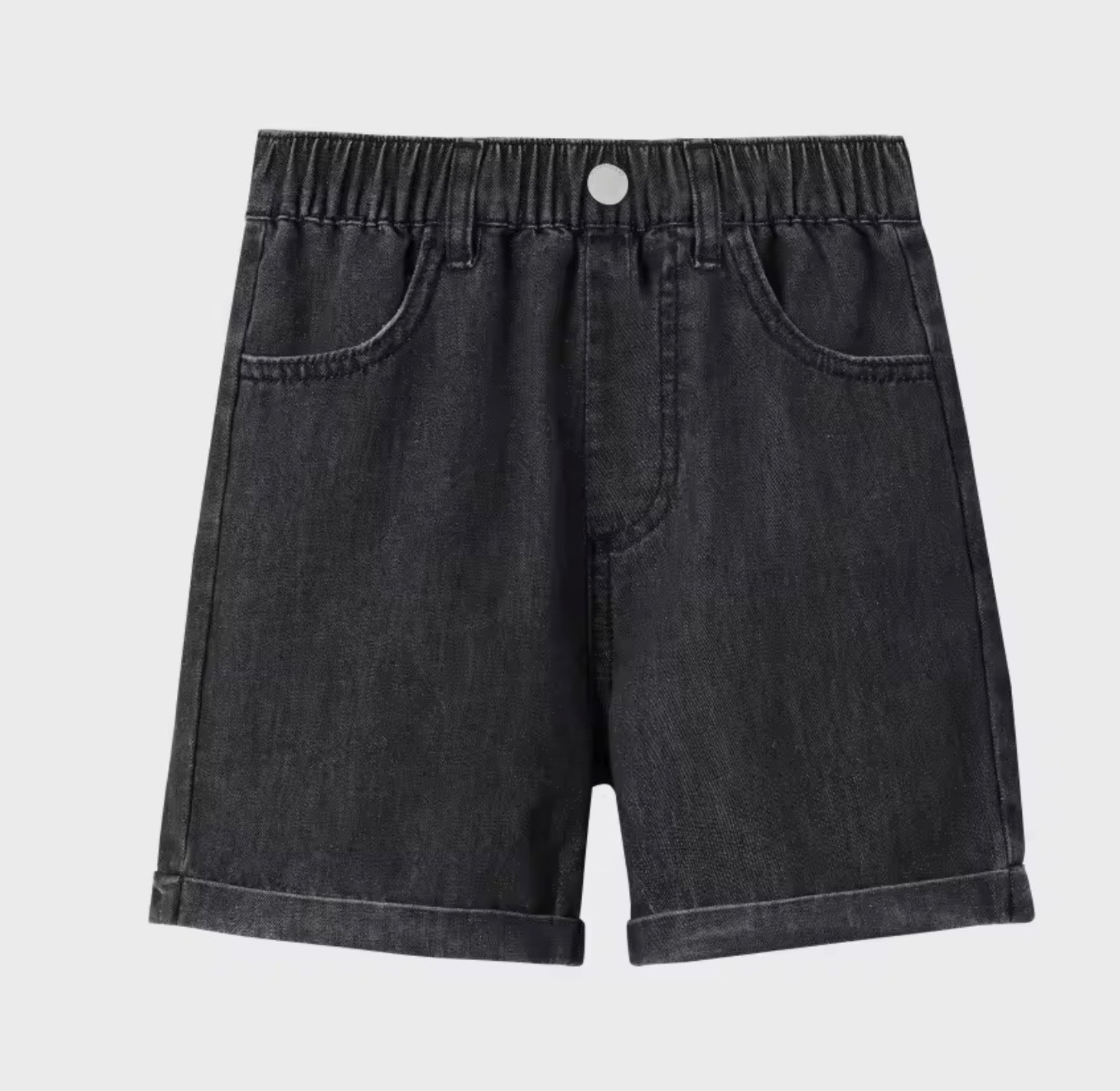 Boys Shorts- Black Denim Collection