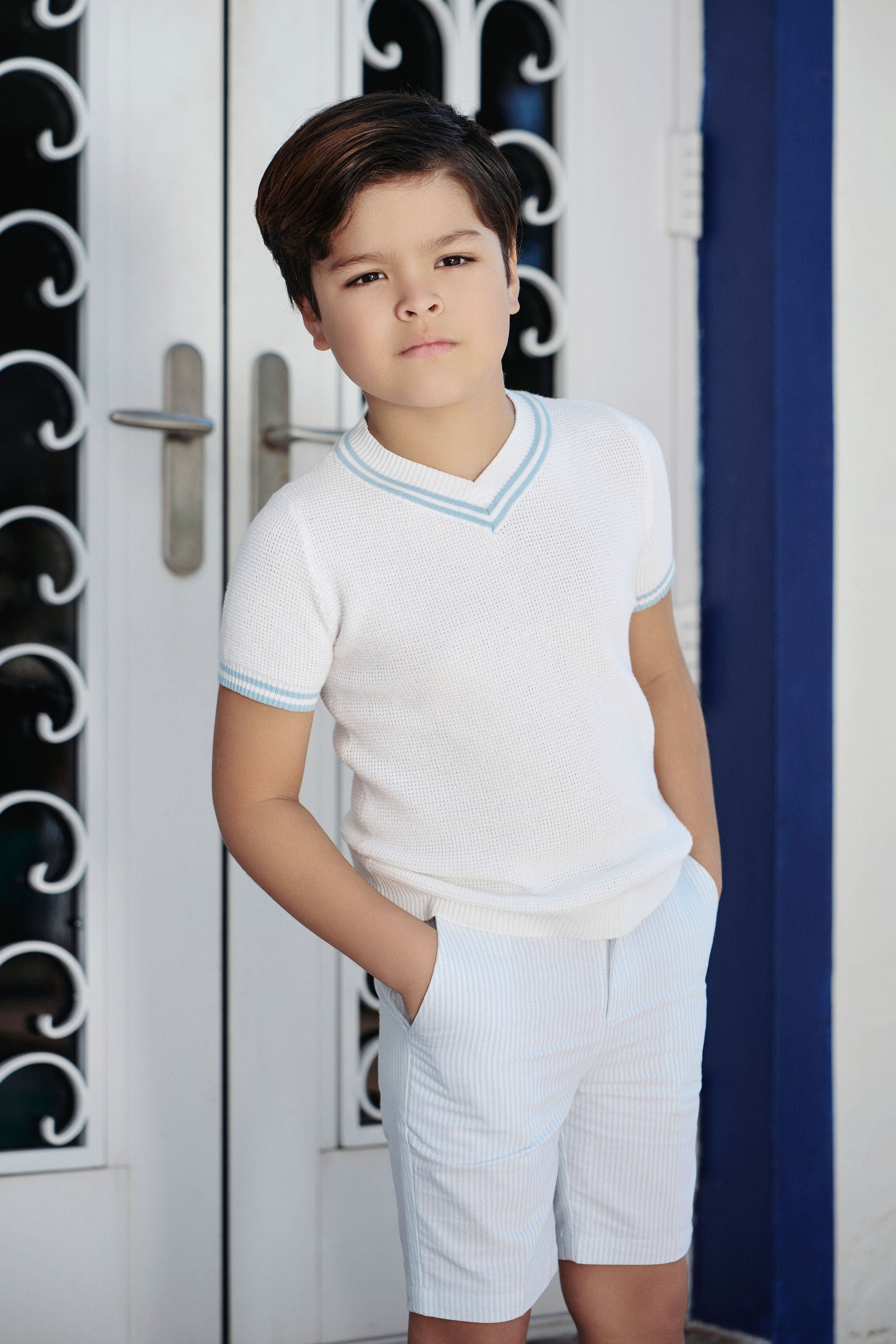 Boys Blue Knit Collection - Image 2