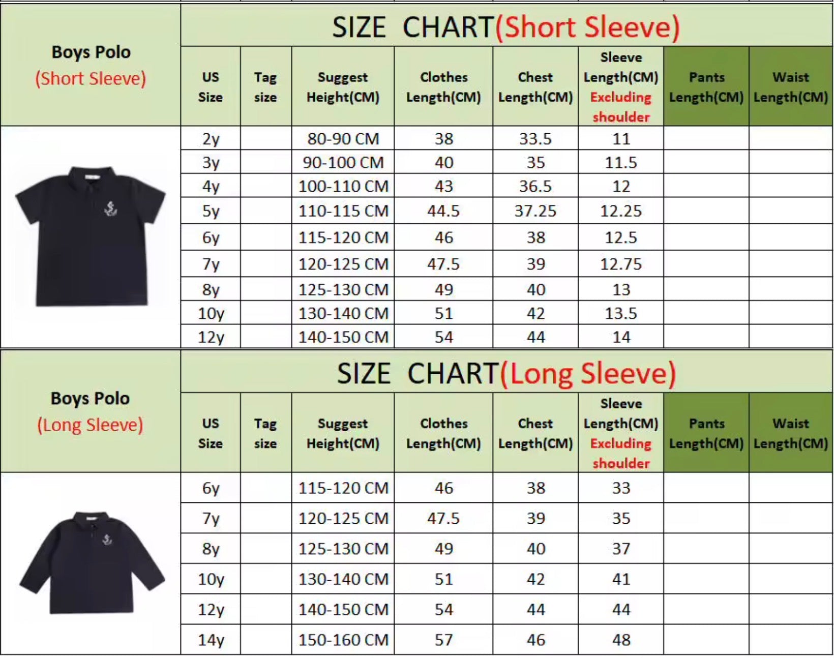 Boys Polo Shirt Navy Long Sleeves - The Harbor Collection - Image 2