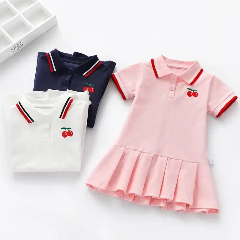 Cherry Polo Dress