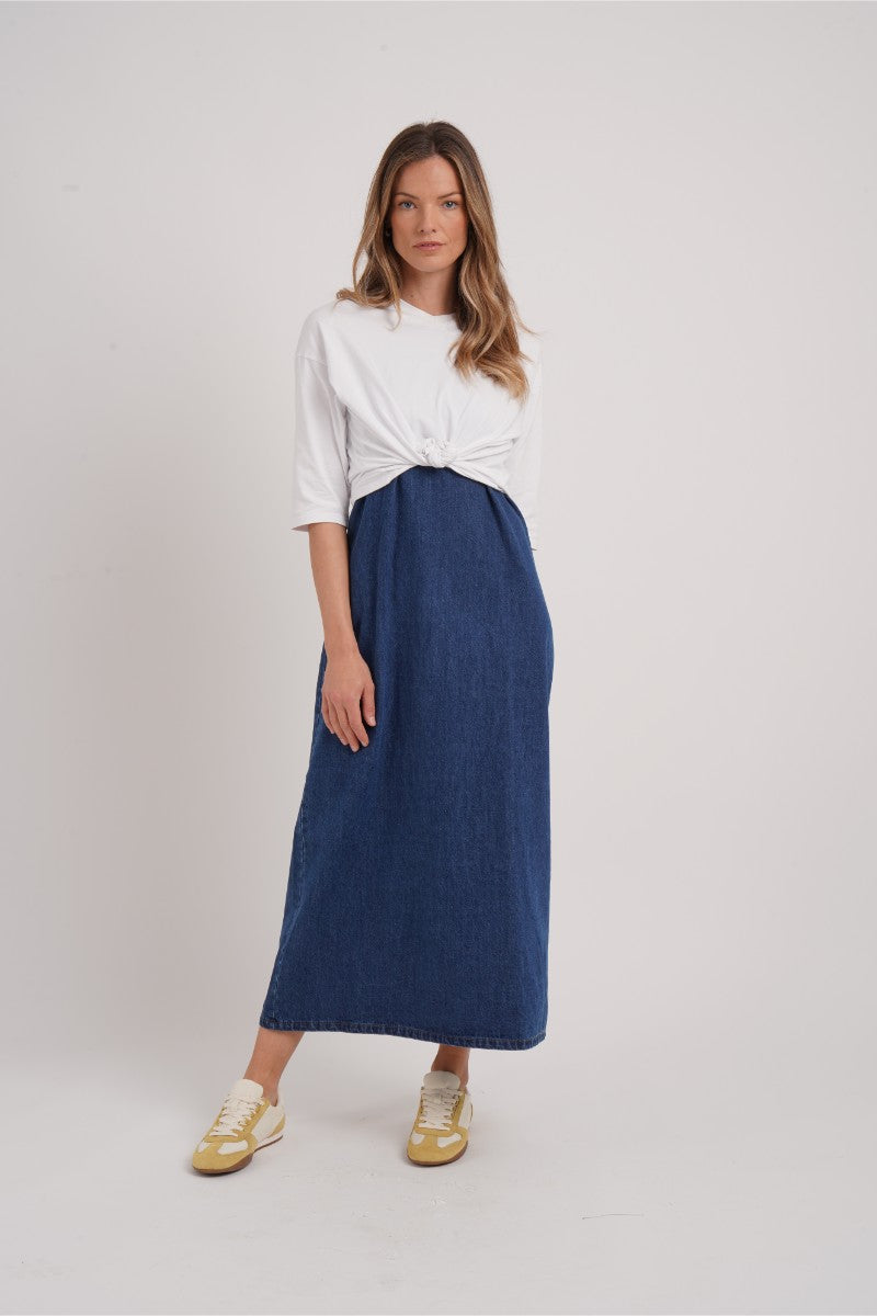 Denim Jumper Dress
