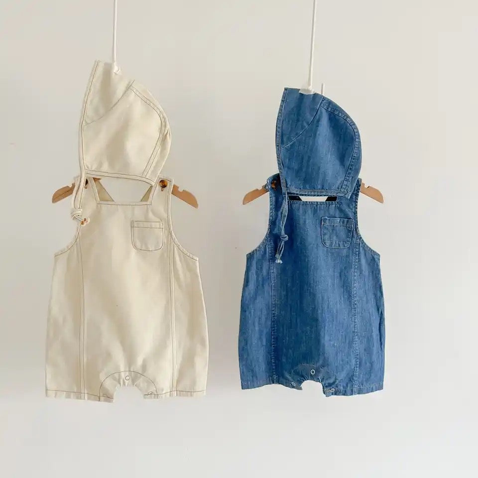 Denim Romper