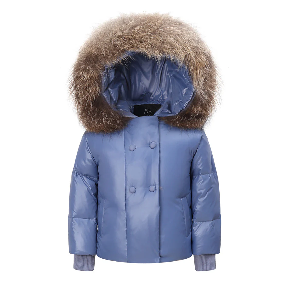 Down Button Coat - Image 6