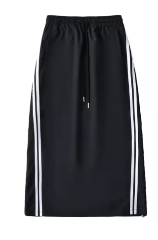 Elastic Waist Sports Skirt