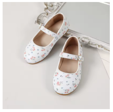 Floral Mary Janes