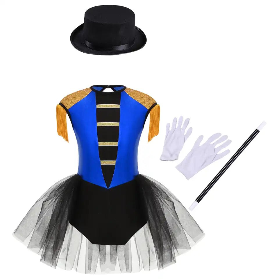 Girls Magician Costume