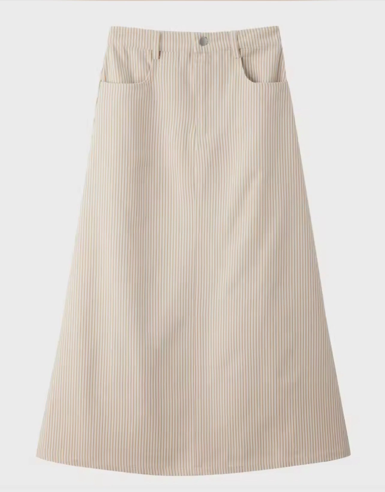 Beige Girls Maxi Skirt - Atelier Collection