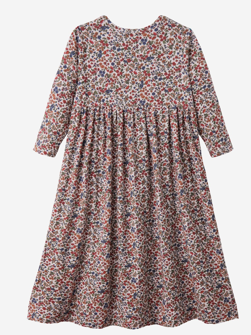 Girls Print Dress - Black Denim Collection - Image 2