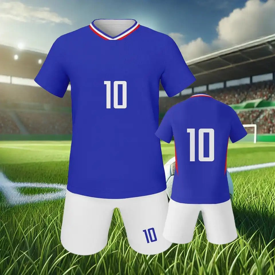 Kids Soccer Uniform Costume