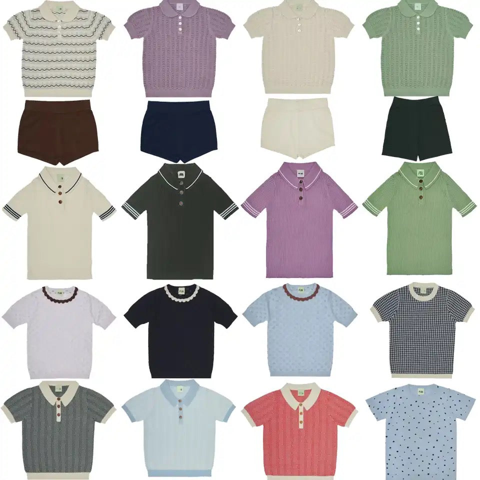 Knit T-shirt