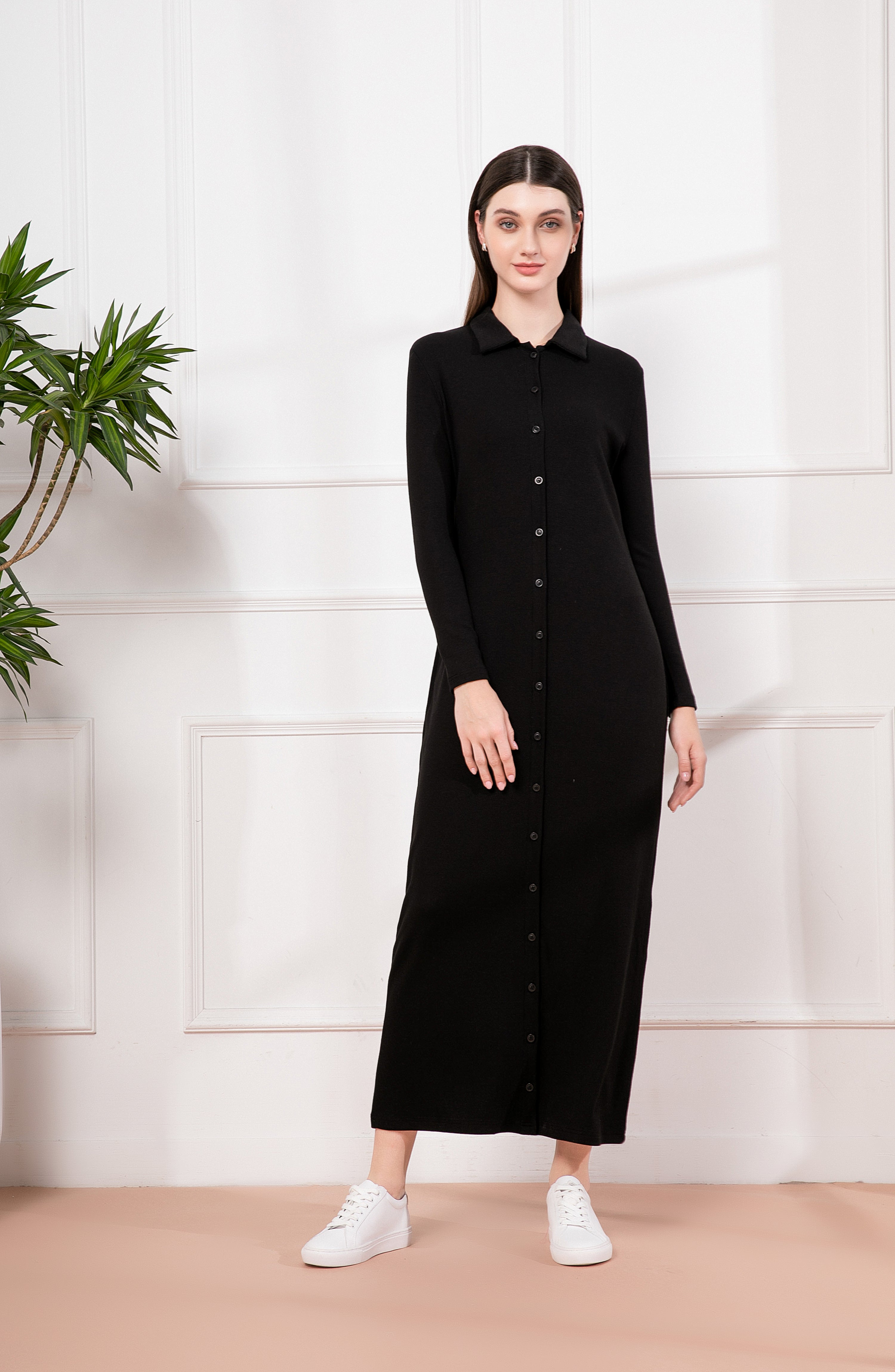 Maxi Ribbed Dress