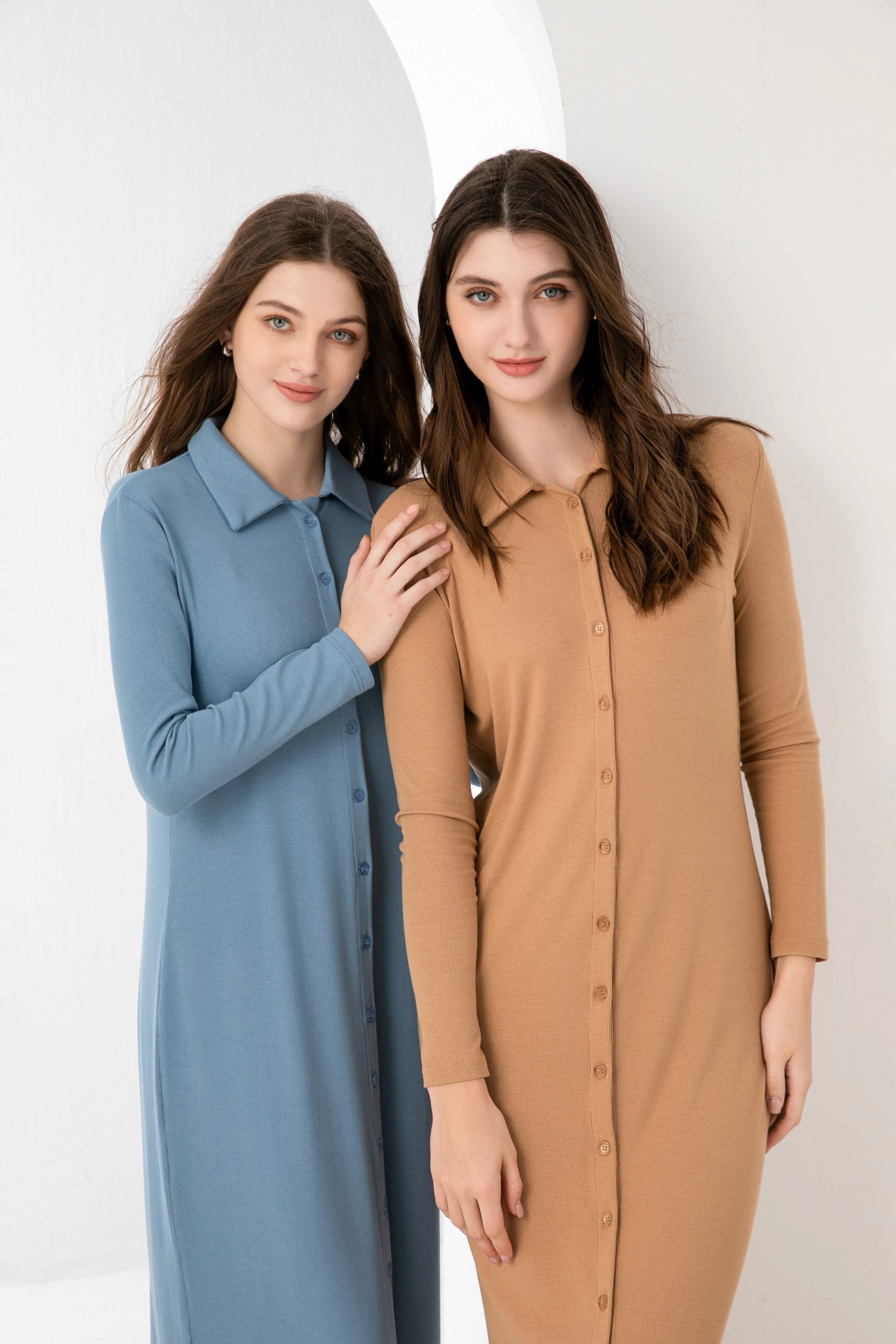 Maxi Ribbed Dress - Image 6