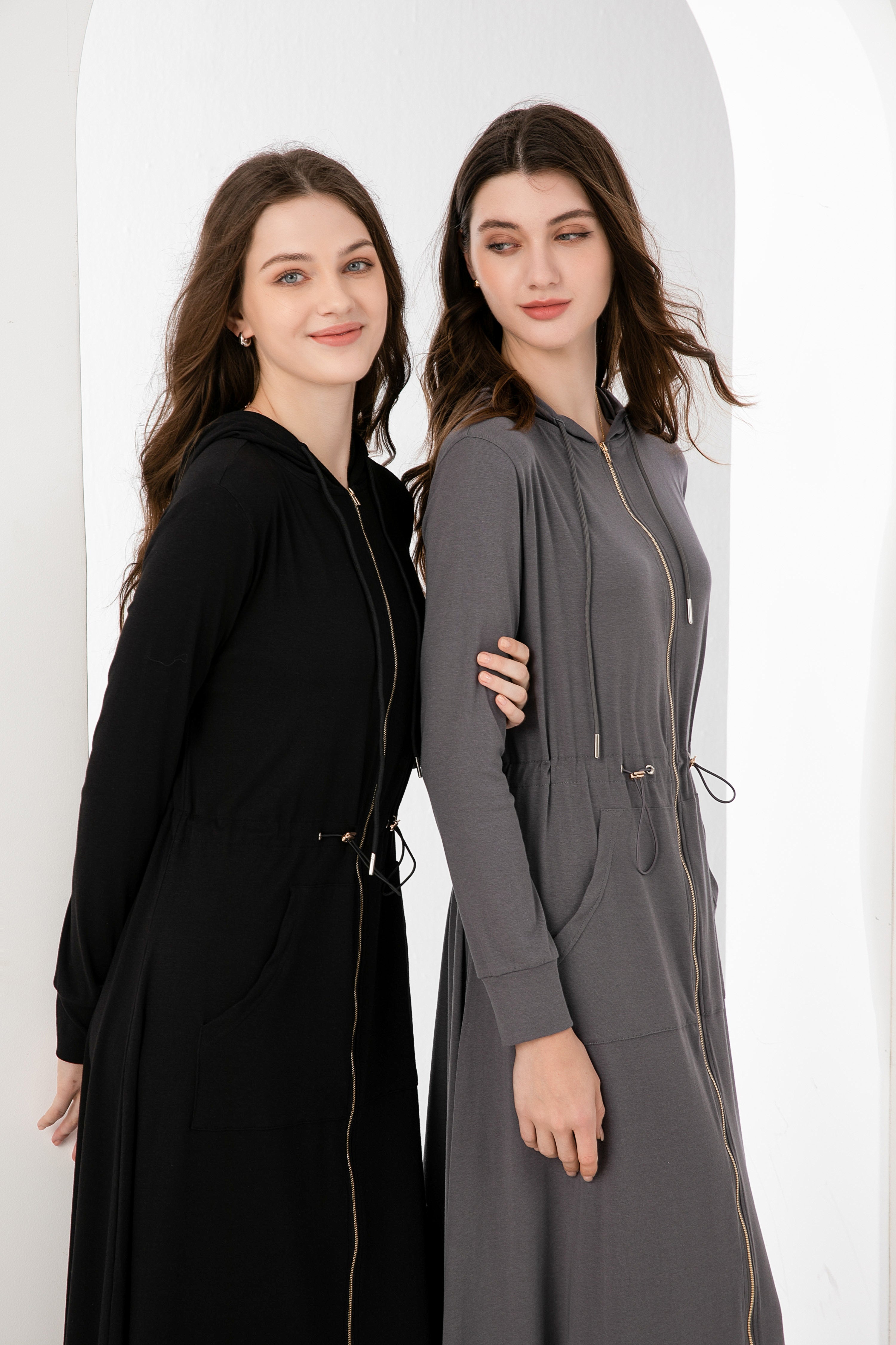 Maxi Zipper Dress - Image 2