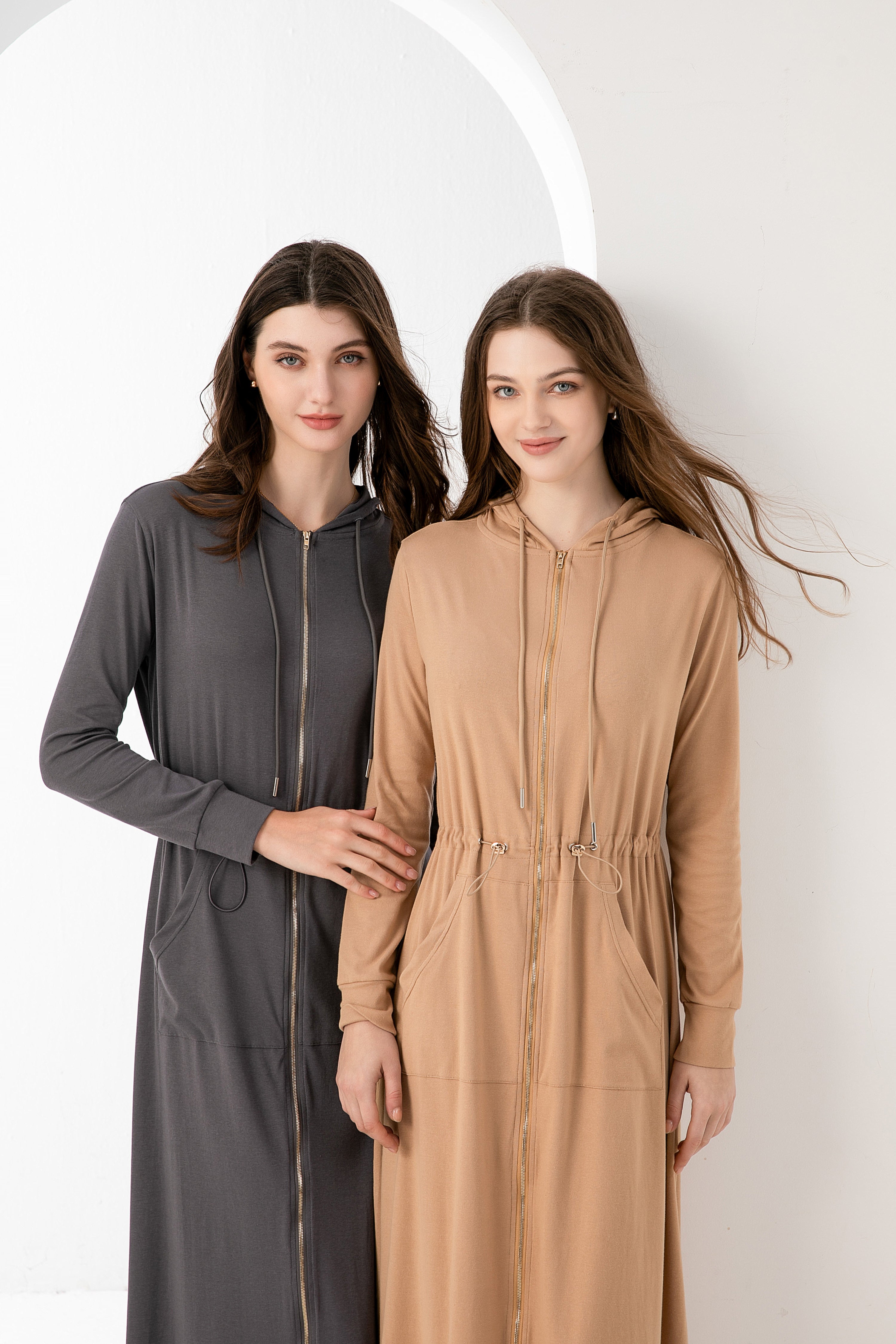 Maxi Zipper Dress - Image 3