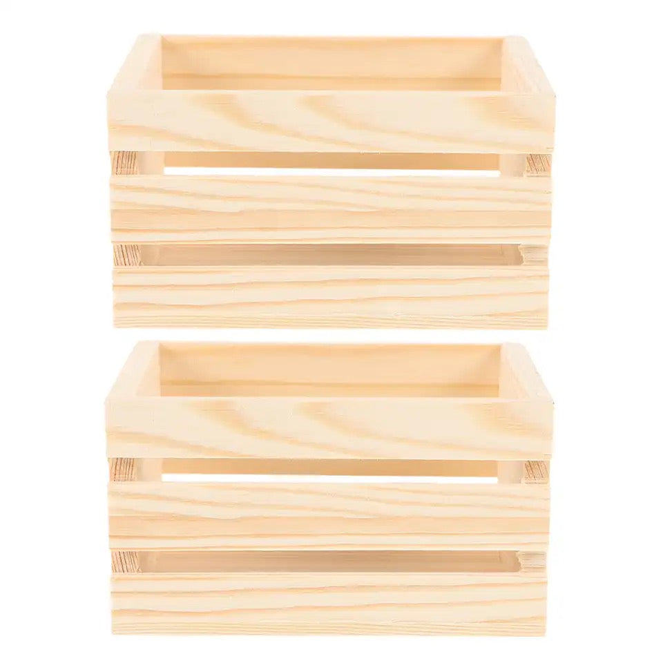 Mini Wooden Crates