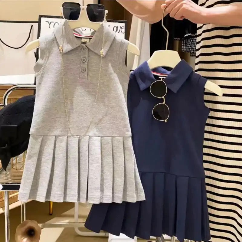 Polo Pleated Dress