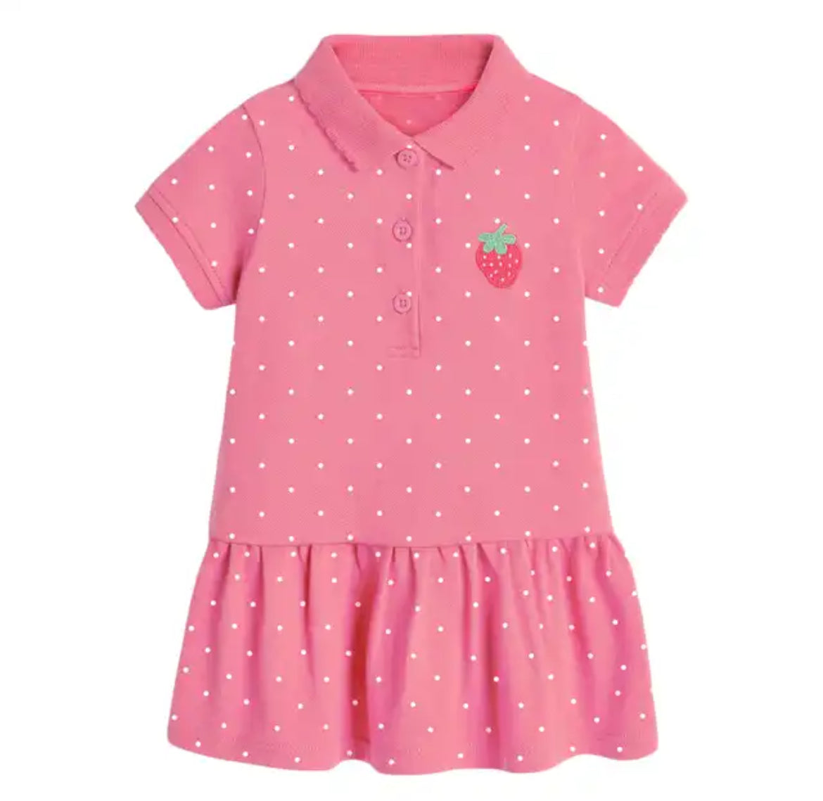 Print Polo Dress - Image 2