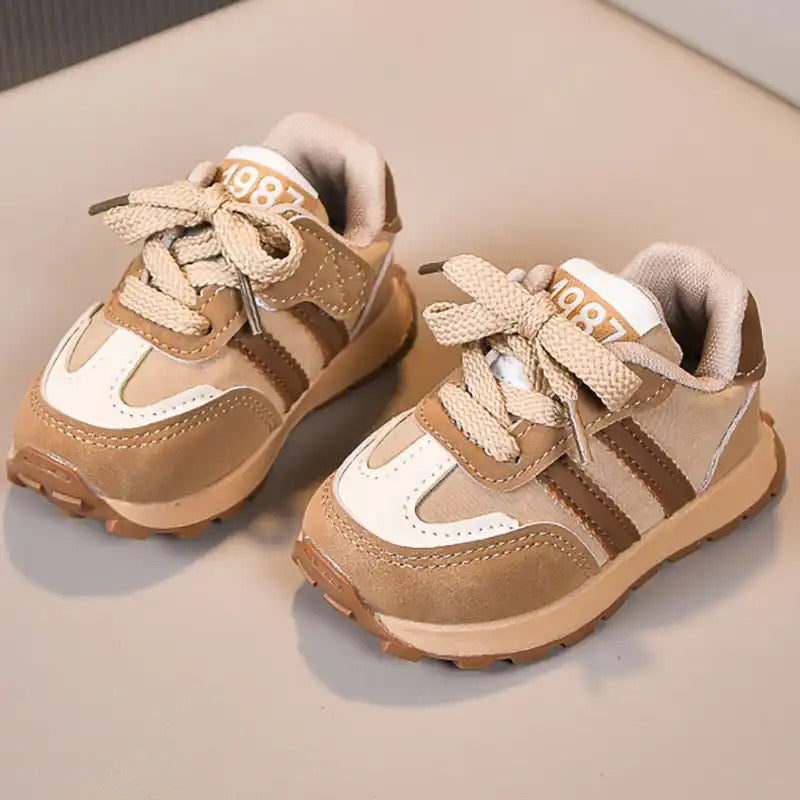 PU Leather Trainers