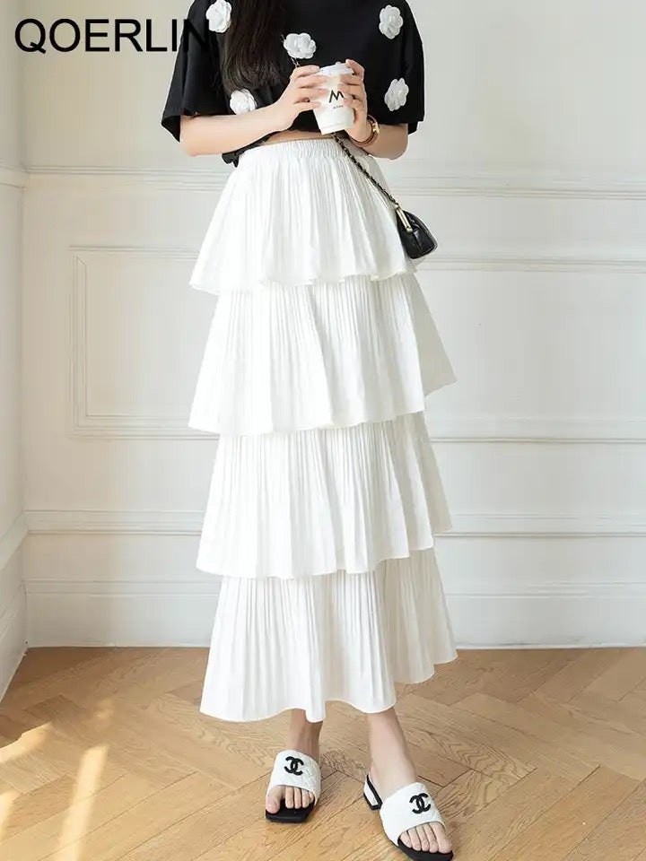 Ruffled Skirt
