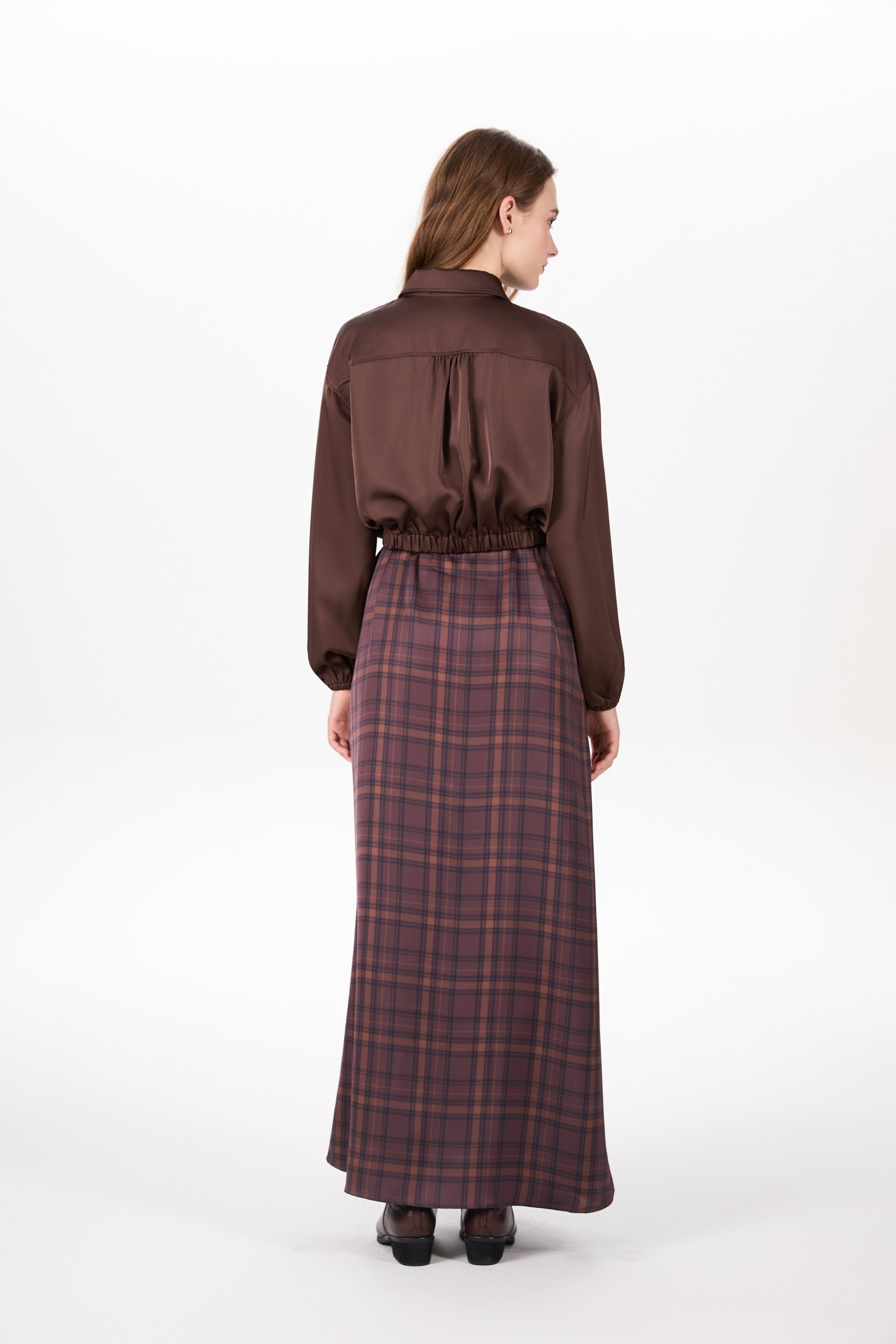 Satin Shirt and Satin Jumper - Image 2