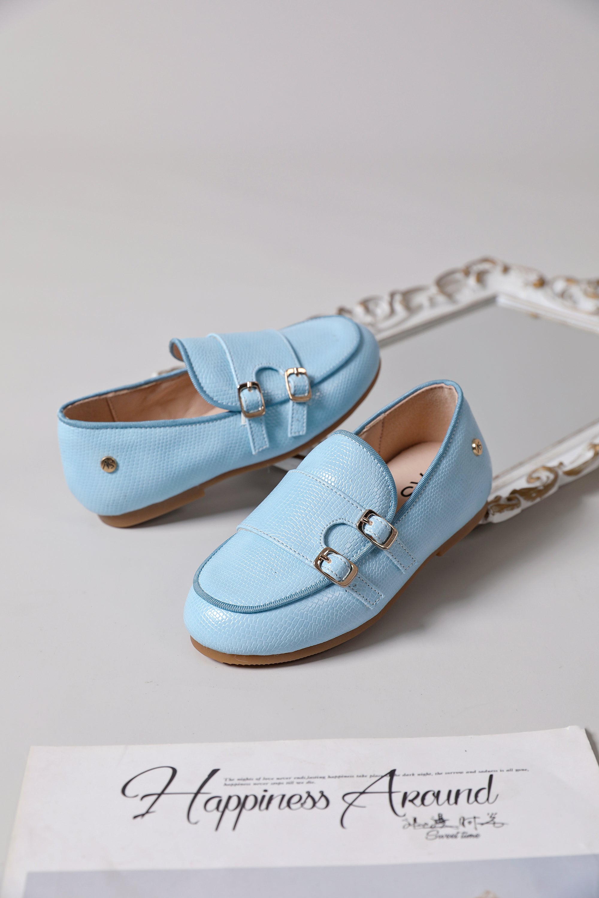 Textured Buckle Shoes - Image 2