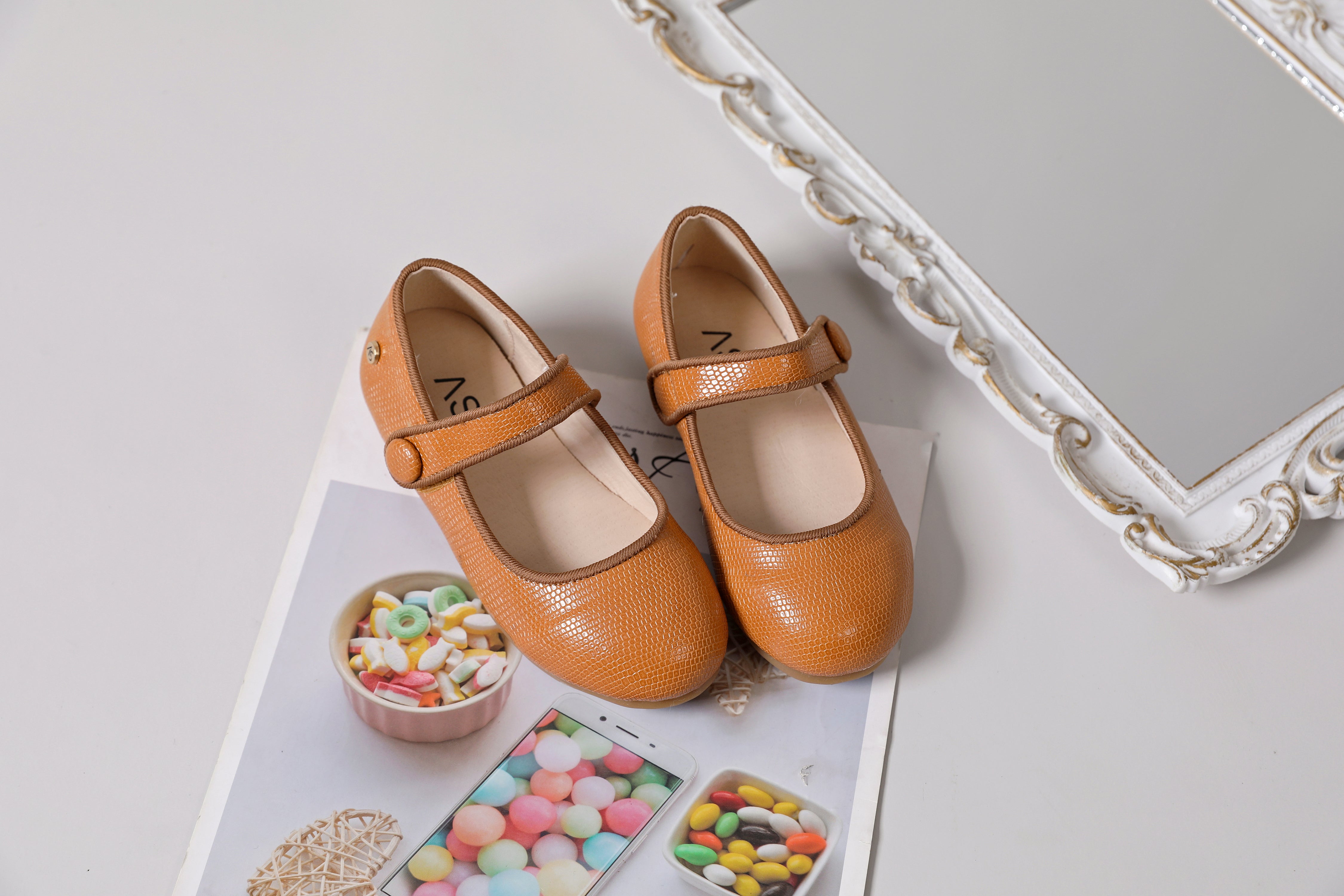 Textured Mary Janes - Image 2