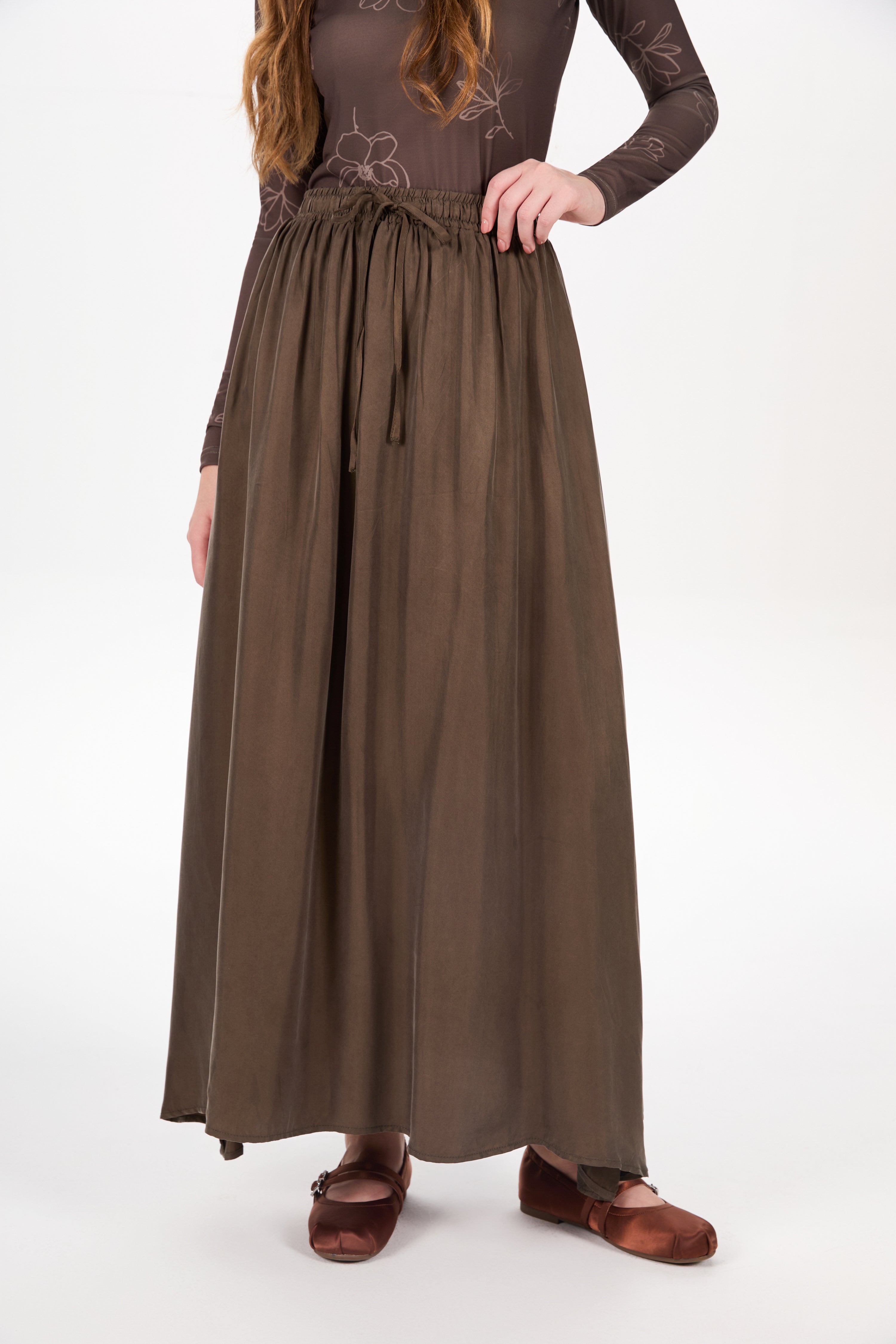The Cupro Skirt x Print Top - Image 5
