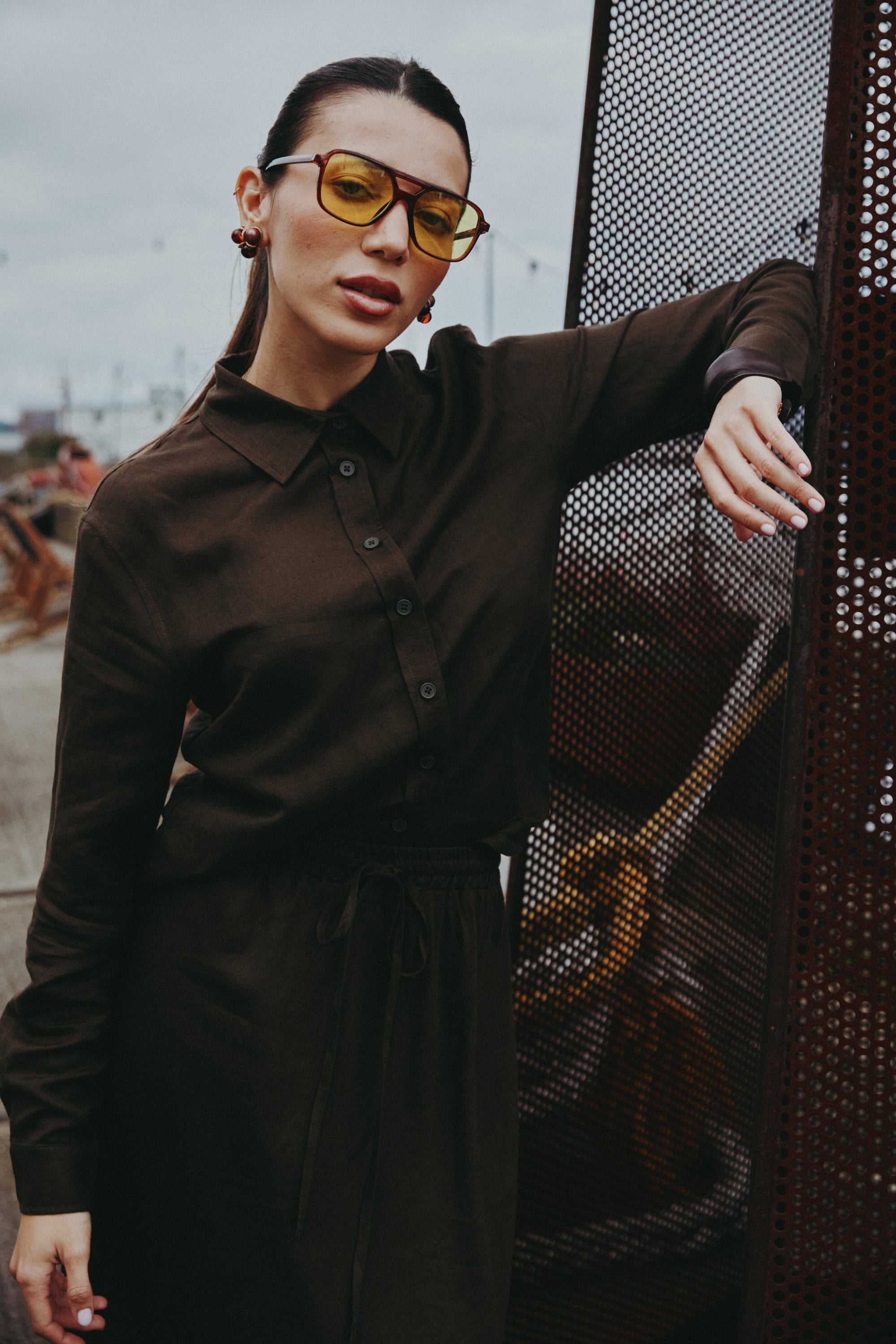 The Linen Set Olive