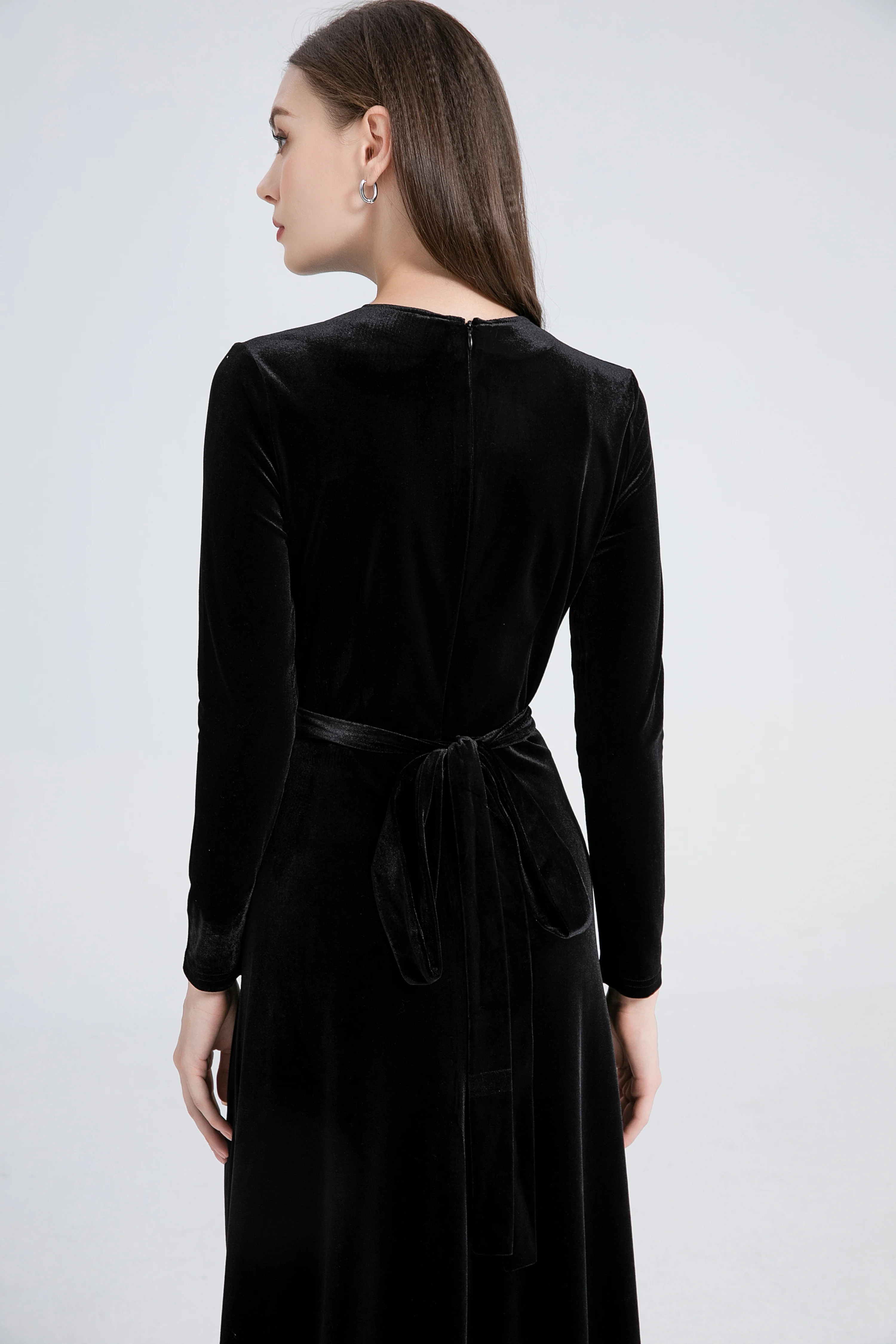 Maxi Velvet Dress - Image 4