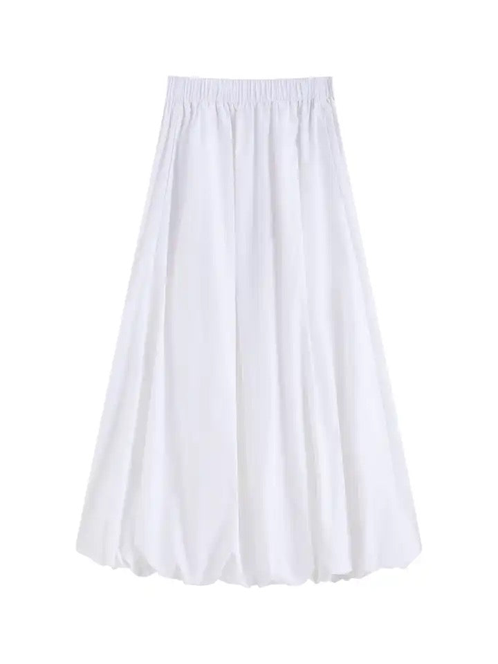 White bubble Skirt